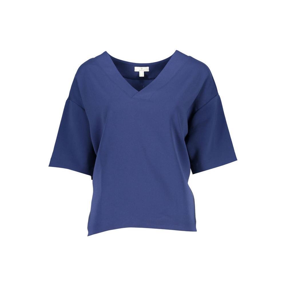 Gant Blue Cotton Women T-Shirt