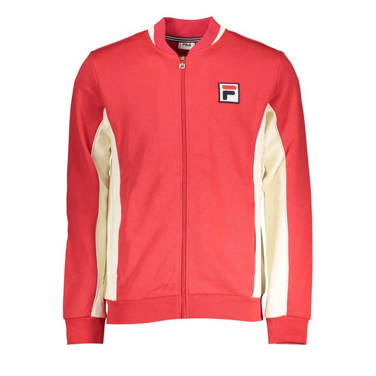 Fila Red Cotton Sweatshirt