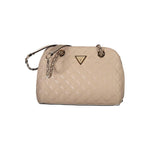 Guess Jeans Beige Polyethylene Handbag GU-31713