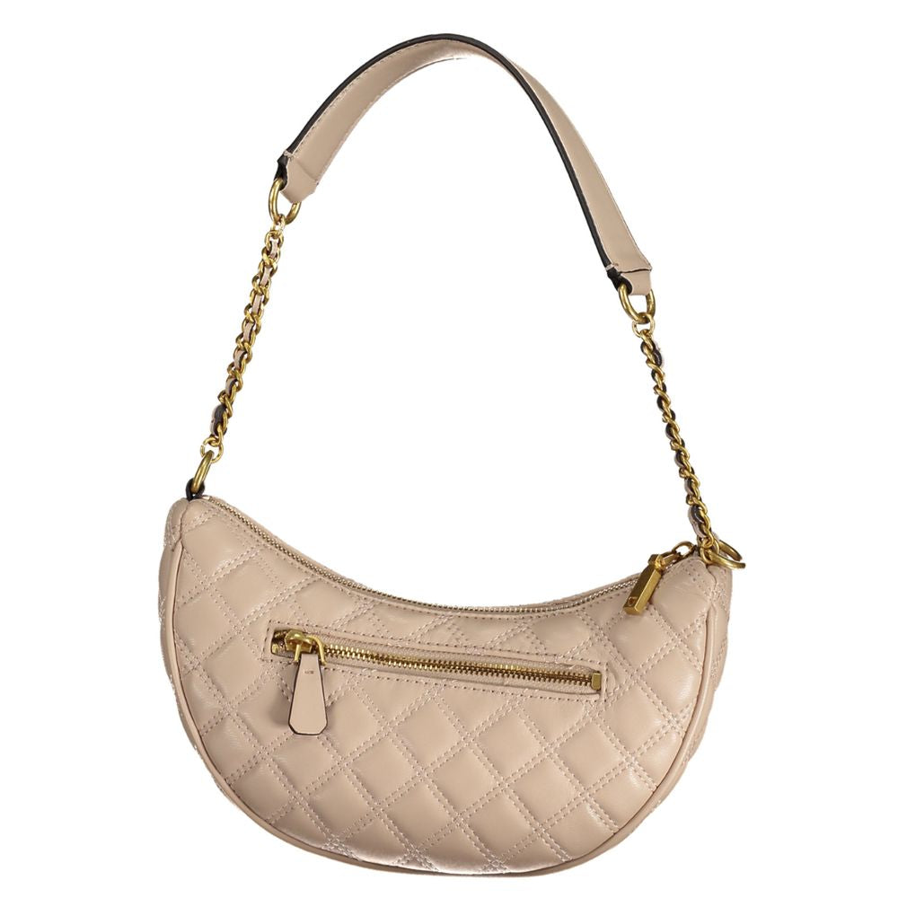 Guess Jeans Beige Polyethylene Handbag GU-31704