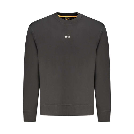 Hugo Boss Black Cotton Men Sweater BO-33922-S