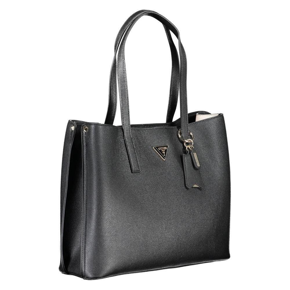 Guess Jeans Black Polyethylene Handbag GU-26327