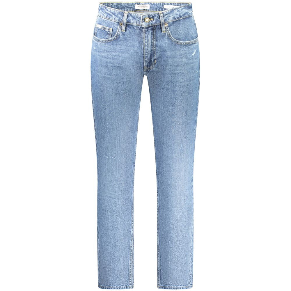 Guess Jeans Blue Cotton Jeans Denim