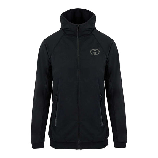 Gucci Black Polyamide Hoodie Sweatshirt