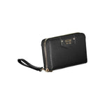 Guess Jeans Black Polyethylene Women Wallet GU-38143