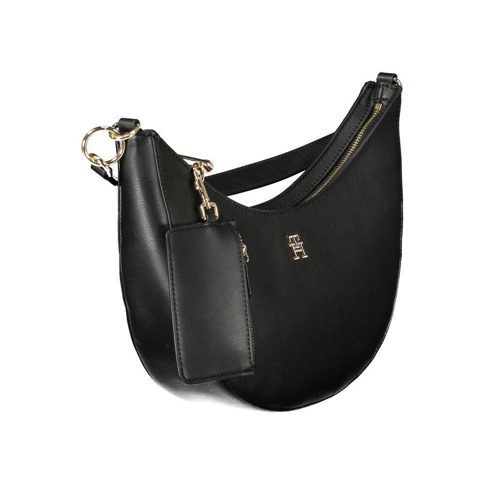 Tommy Hilfiger Black Polyethylene Women Handbag TO-33684