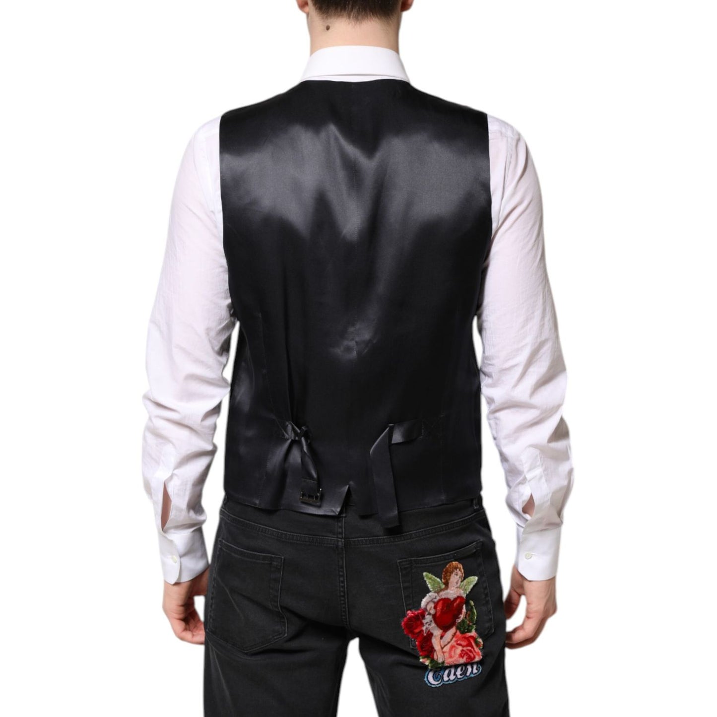 Dolce & Gabbana Dark Blue MARTINI Wool Suit 2 Piece Jacket