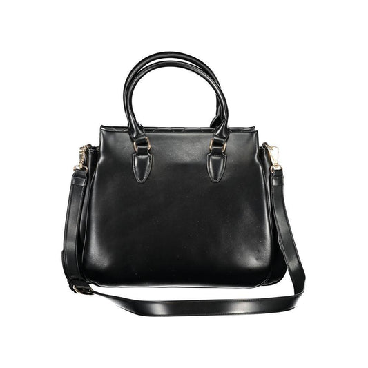 Mario Valentino Black Polyethylene Women Handbag VA-32648