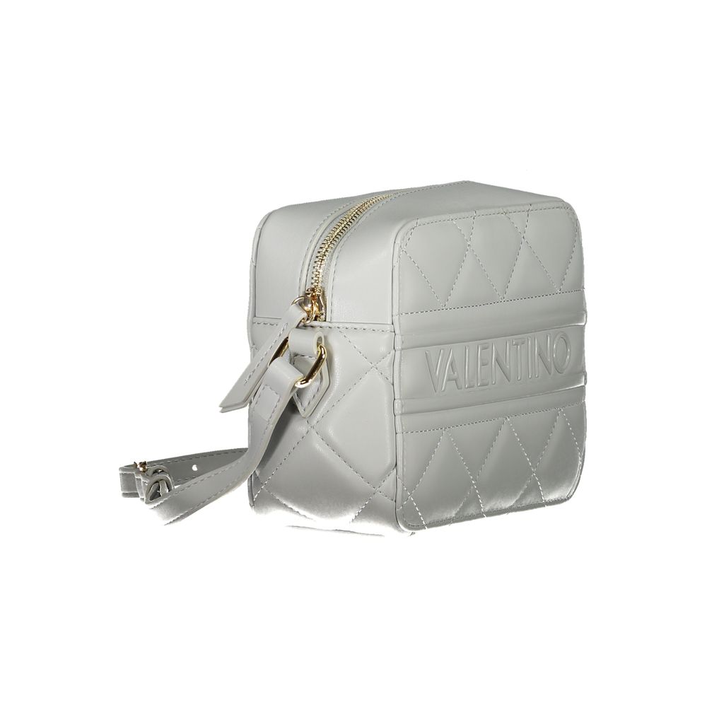 Mario Valentino Gray Polyethylene Handbag