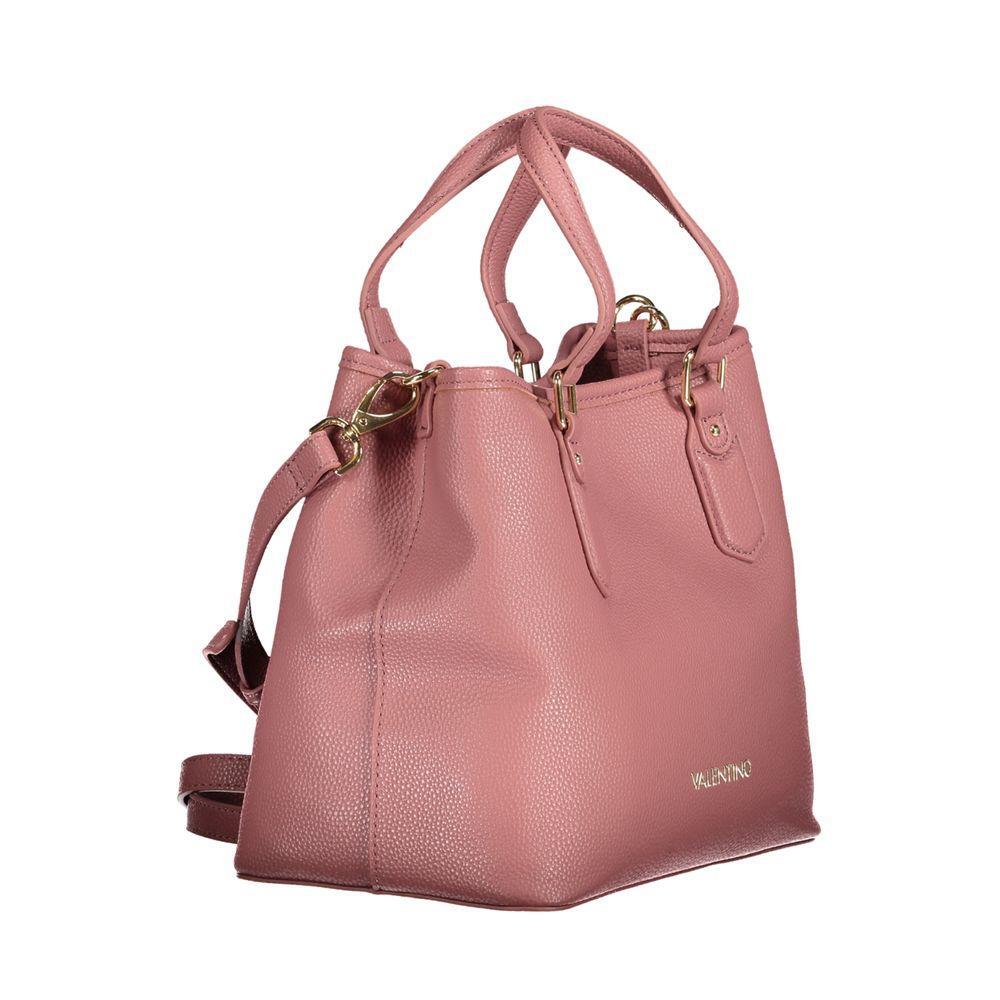 Front view with bag zipped and handles upright.