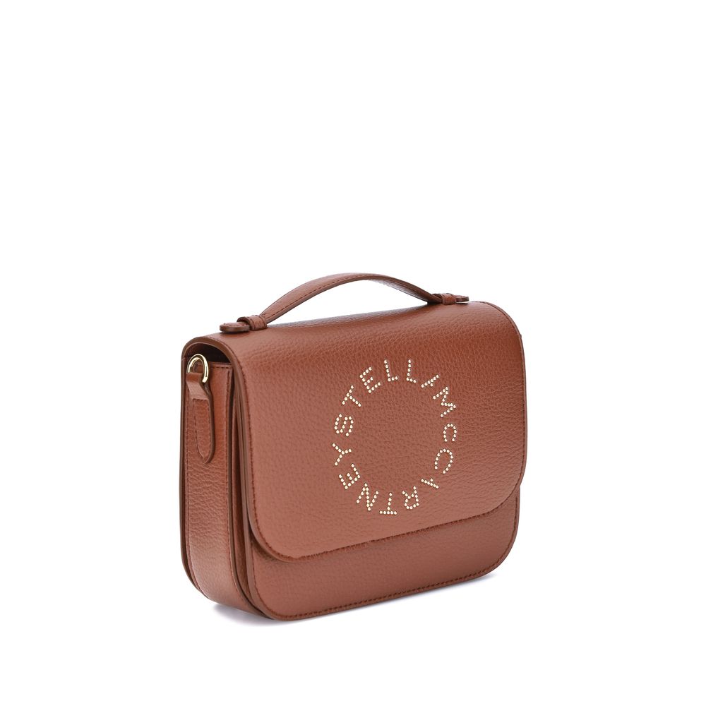 Stella McCartney Brown Other Fibres Shoulder Bag