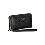 Guess Jeans Black Polyethylene Women Wallet GU-22390