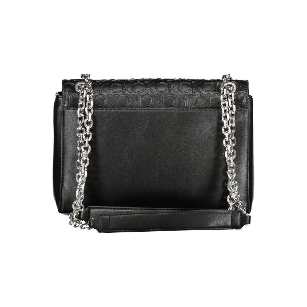 Calvin Klein Black Polyester Handbag CA-25959