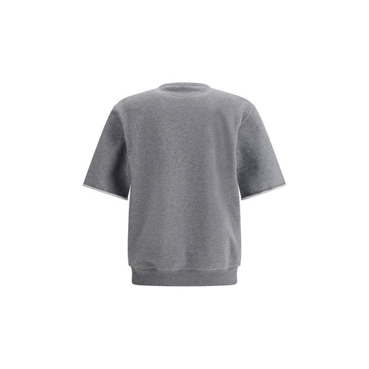 Brunello Cucinelli Short-sleeve Sweatshirt BR-MN05N3378GC192-M