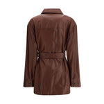 Brunello Cucinelli Saharan leather Jacket BR-MPMUL7453PC4193-IT40 | M