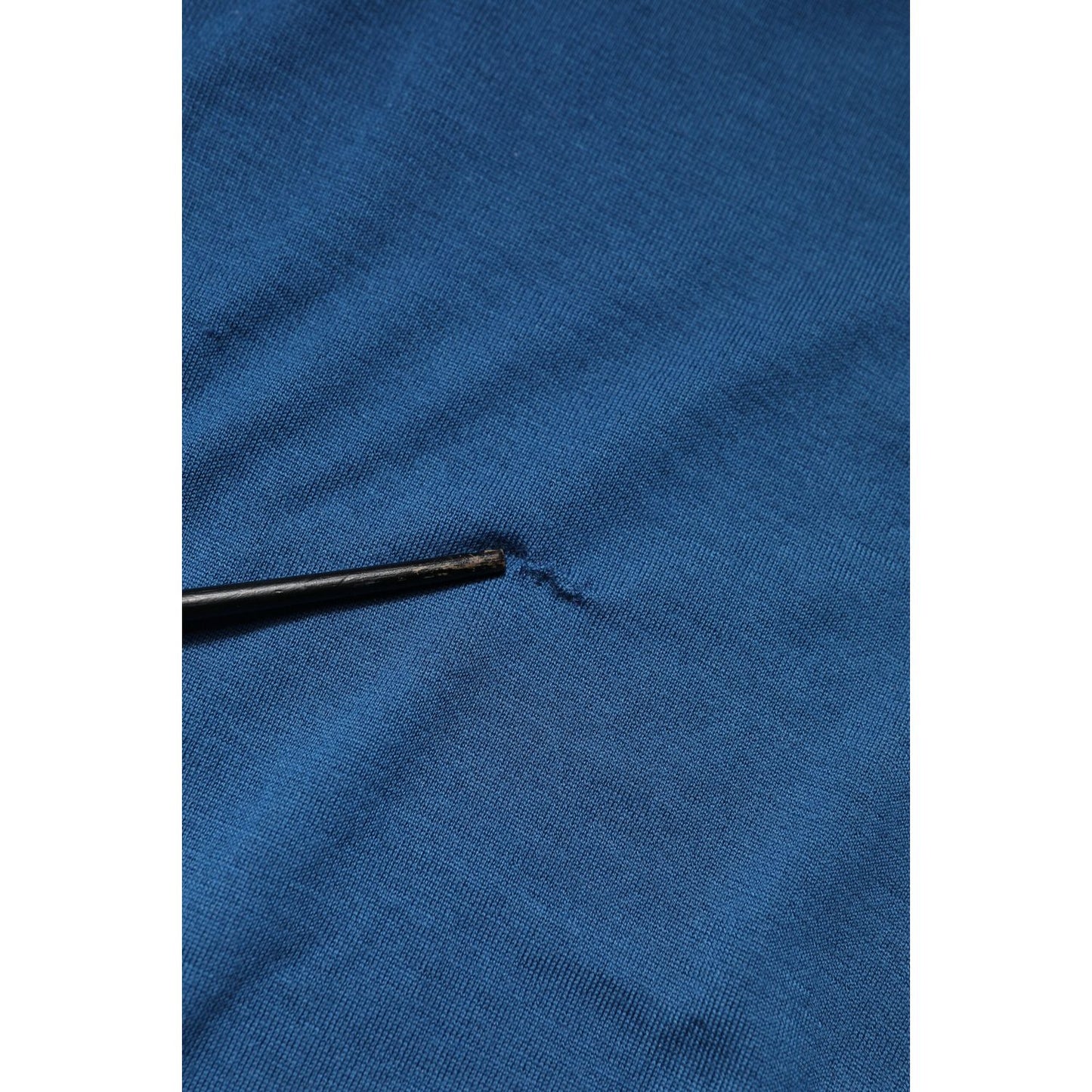 Dolce & Gabbana Blue Cashmere Crew Neck Sweatshirt Sweater