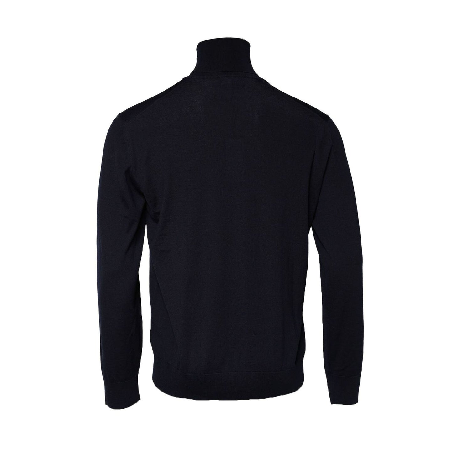 Dolce & Gabbana Blue Long Sleeve Turtleneck Pullover Sweater