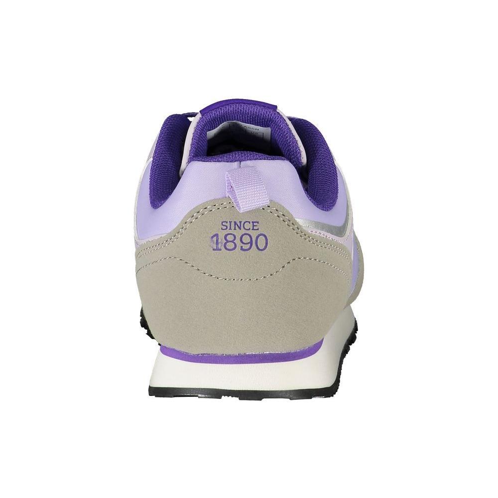 U.S. POLO ASSN. Purple Polyester Sneaker US-23754-EU35/US5