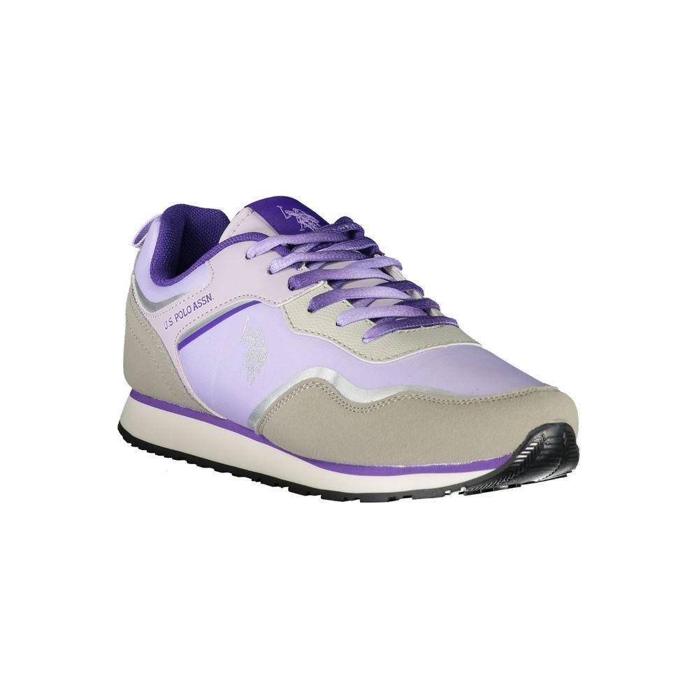 U.S. POLO ASSN. Purple Polyester Sneaker US-23754-EU35/US5