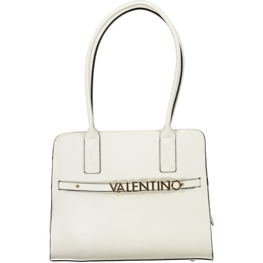 Mario Valentino White Polyethylene Handbag