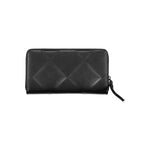 Calvin Klein Sleek Black RFID Blocking Wallet with Logo CA-26214
