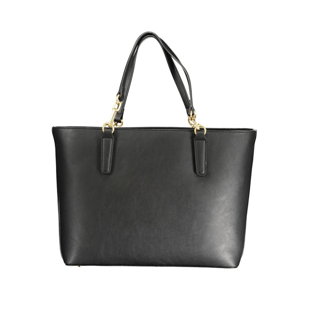 Mario Valentino Black Polyethylene Handbag VA-29947