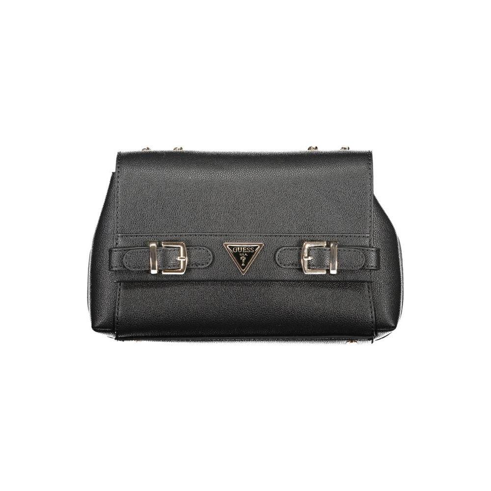 Guess Jeans Black Polyethylene Women Handbag GU-32578