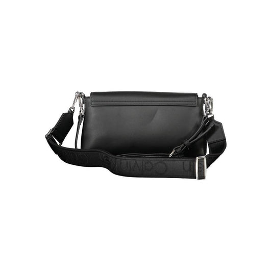 Calvin Klein Black Polyester Women Handbag CA-33620