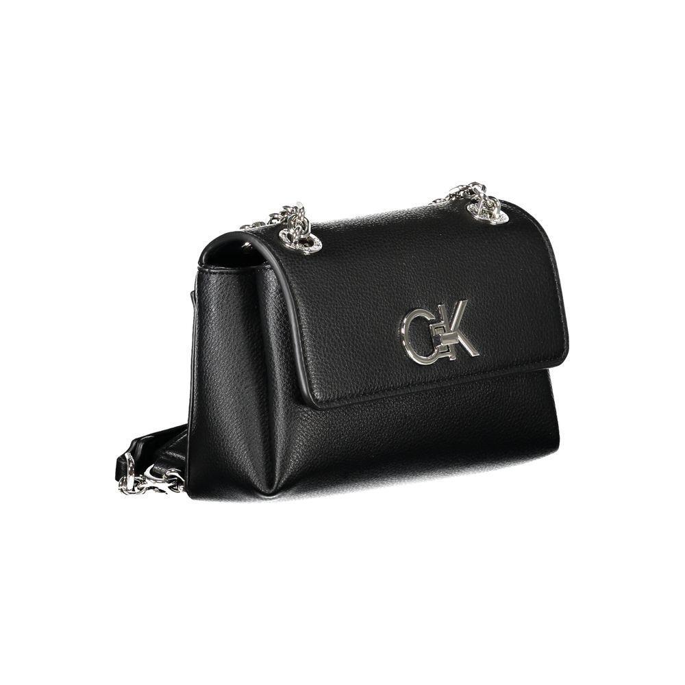 Calvin Klein Black Polyethylene Women Handbag CA-33624