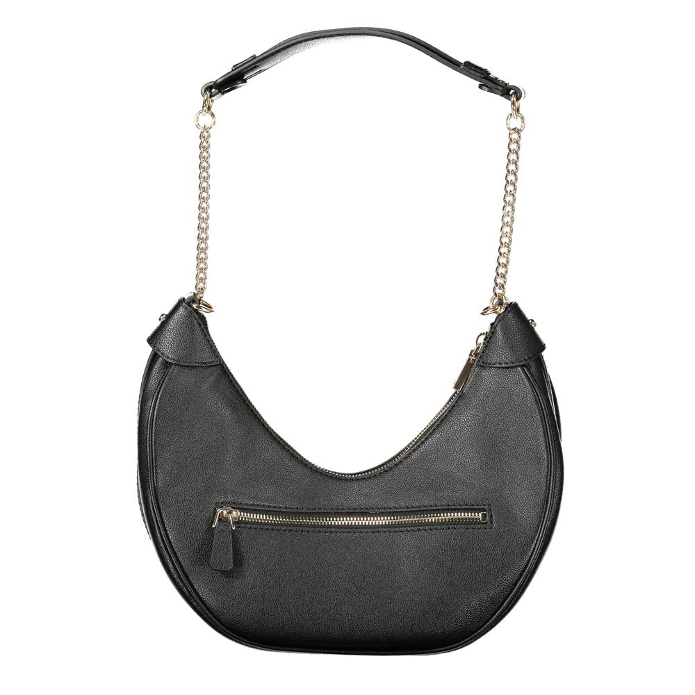 Front view with bag zipped and handles upright.