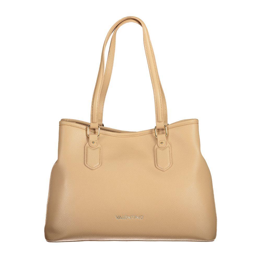 Front view with bag zipped and handles upright.