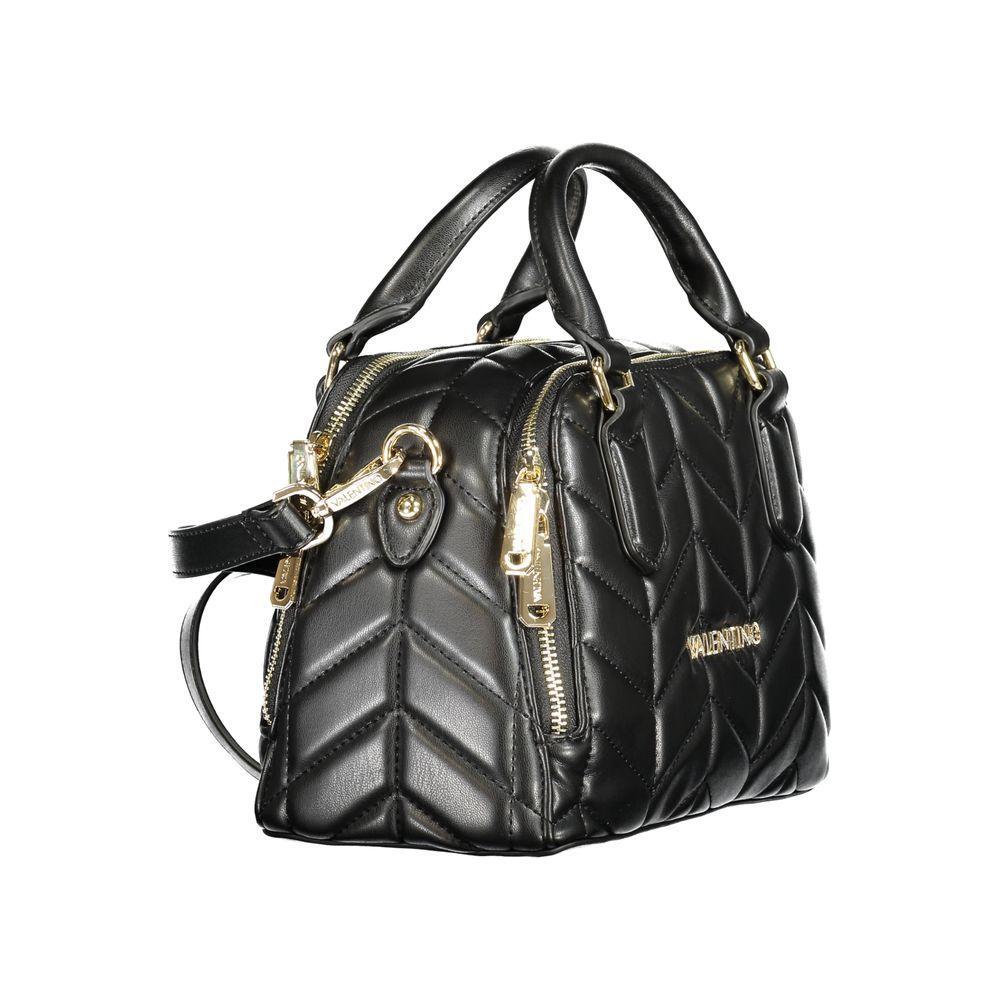 Mario Valentino Black Polyethylene Women Handbag VA-36196