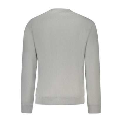 Napapijri Gray Cotton Men Sweater
