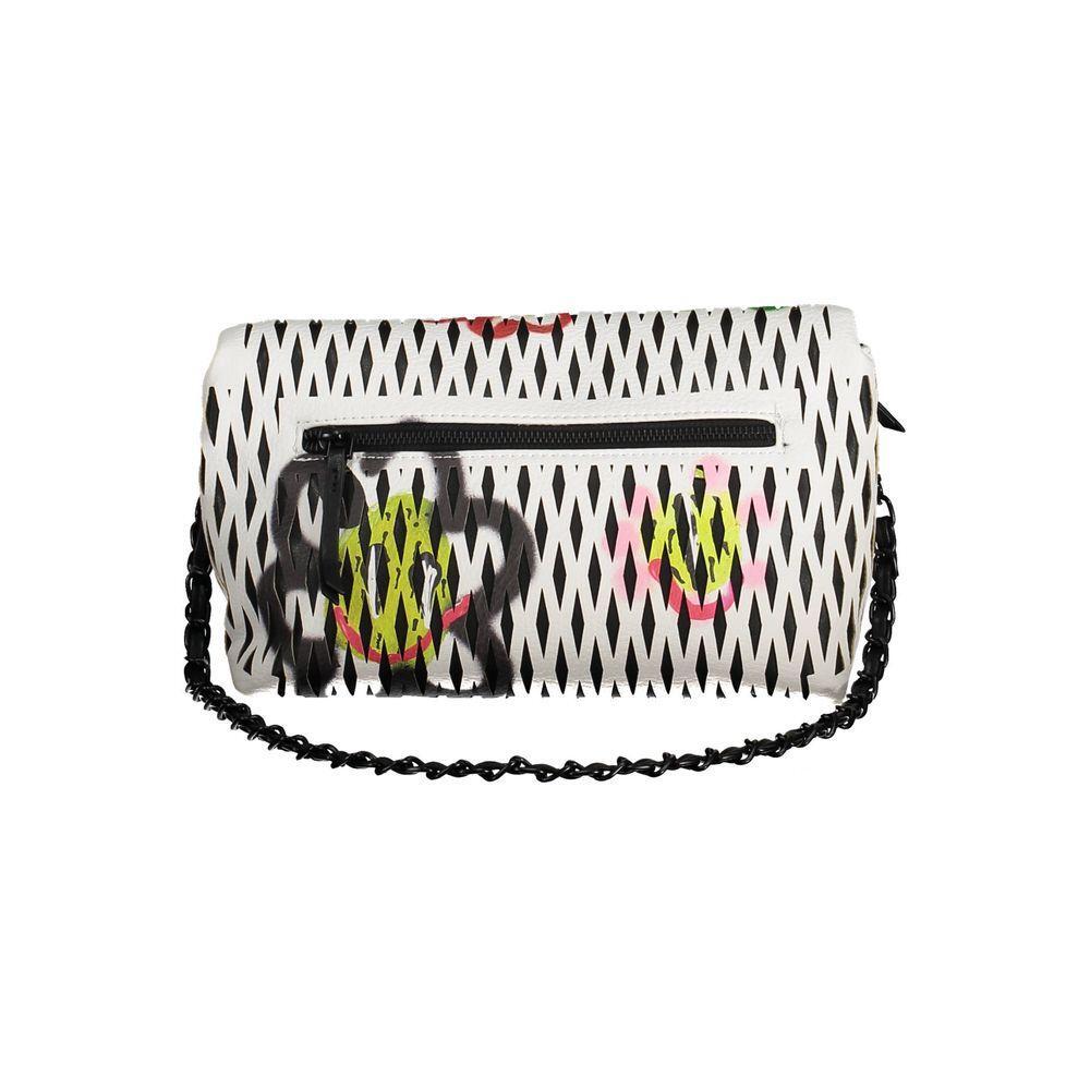 Desigual White Polyethylene Women Handbag DE-38113