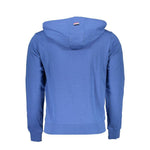 U.S. POLO ASSN. Blue Cotton Men Sweater Hoodie US-38228-XXL
