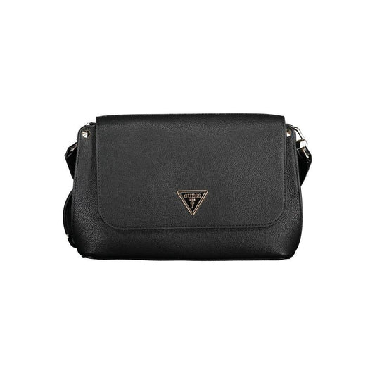 Guess Jeans Black Polyethylene Handbag GU-22818