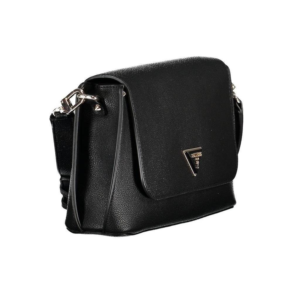 Guess Jeans Black Polyethylene Handbag GU-22818