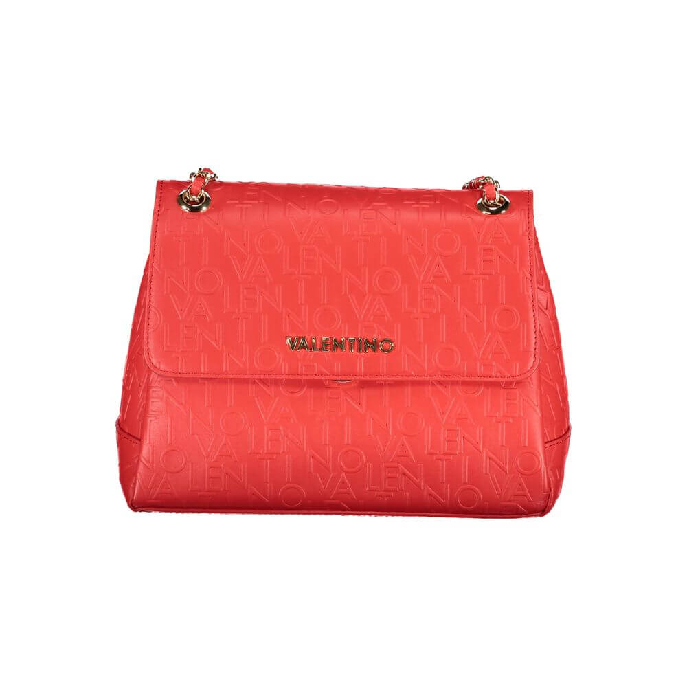 Mario Valentino Red Polyethylene Handbag