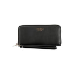 Guess Jeans Black Polyethylene Wallet GU-32214
