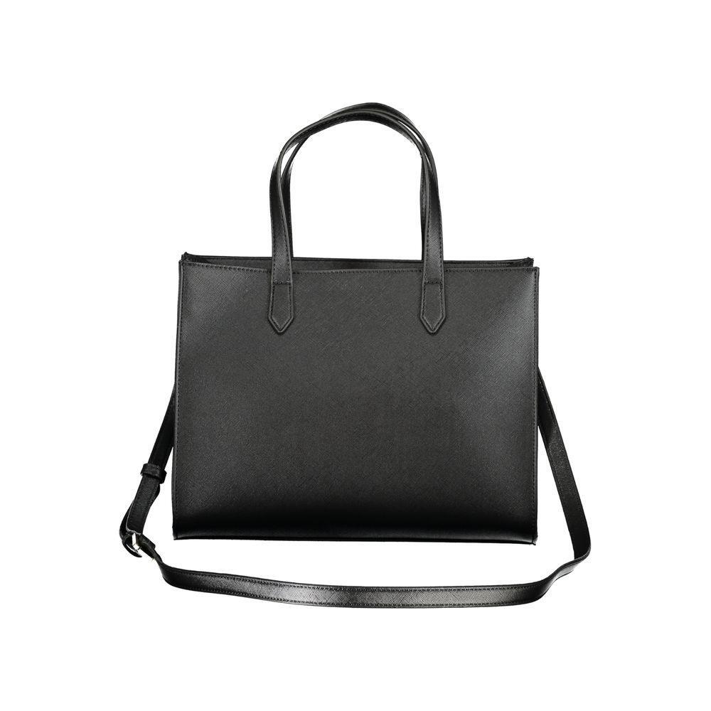 Mario Valentino Black Polyethylene Handbag VA-36088