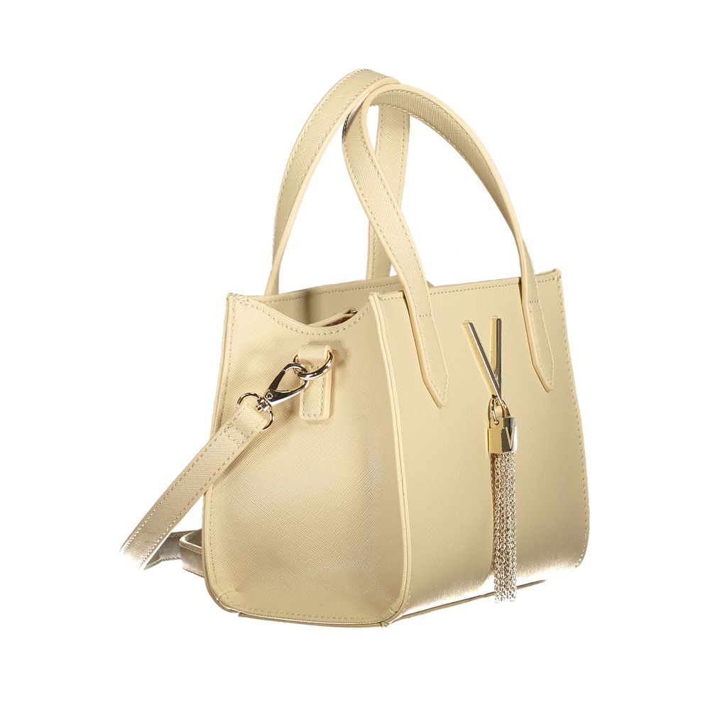 Mario Valentino Beige Polyethylene Women Handbag