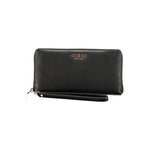 Guess Jeans Black Polyethylene Wallet GU-32243