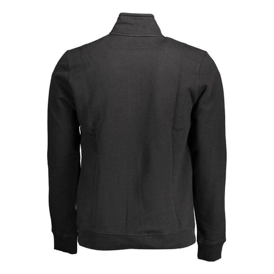 Napapijri Black Cotton Men Sweater