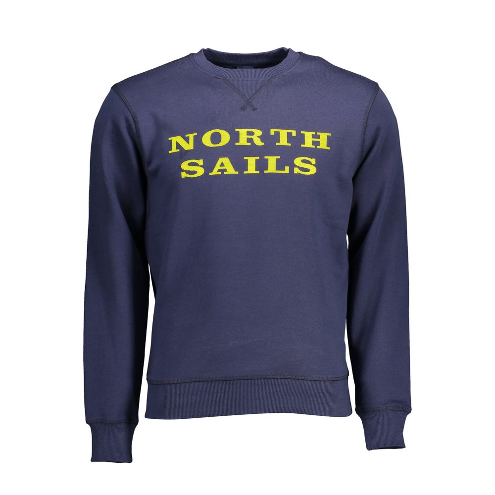 North Sails Blue Cotton Sweatshirt