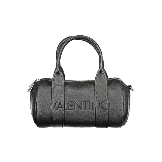 Mario Valentino Black Polyethylene Handbag with logo and 2 handles