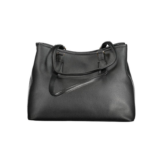 Mario Valentino Black Polyethylene Women Handbag VA-33528