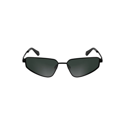 Calvin Klein Black Metal Women Sunglass