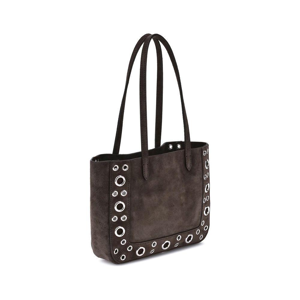 Valentino Garavani Suede Nellcôte Tote Bag VA7W2B0R89JET0TOBB