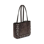 Valentino Garavani Suede Nellcôte Tote Bag VA7W2B0R89JET0TOBB