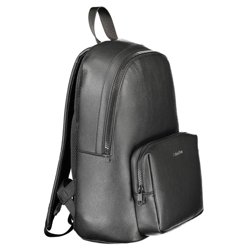 Calvin Klein Black Polyethylene Backpack